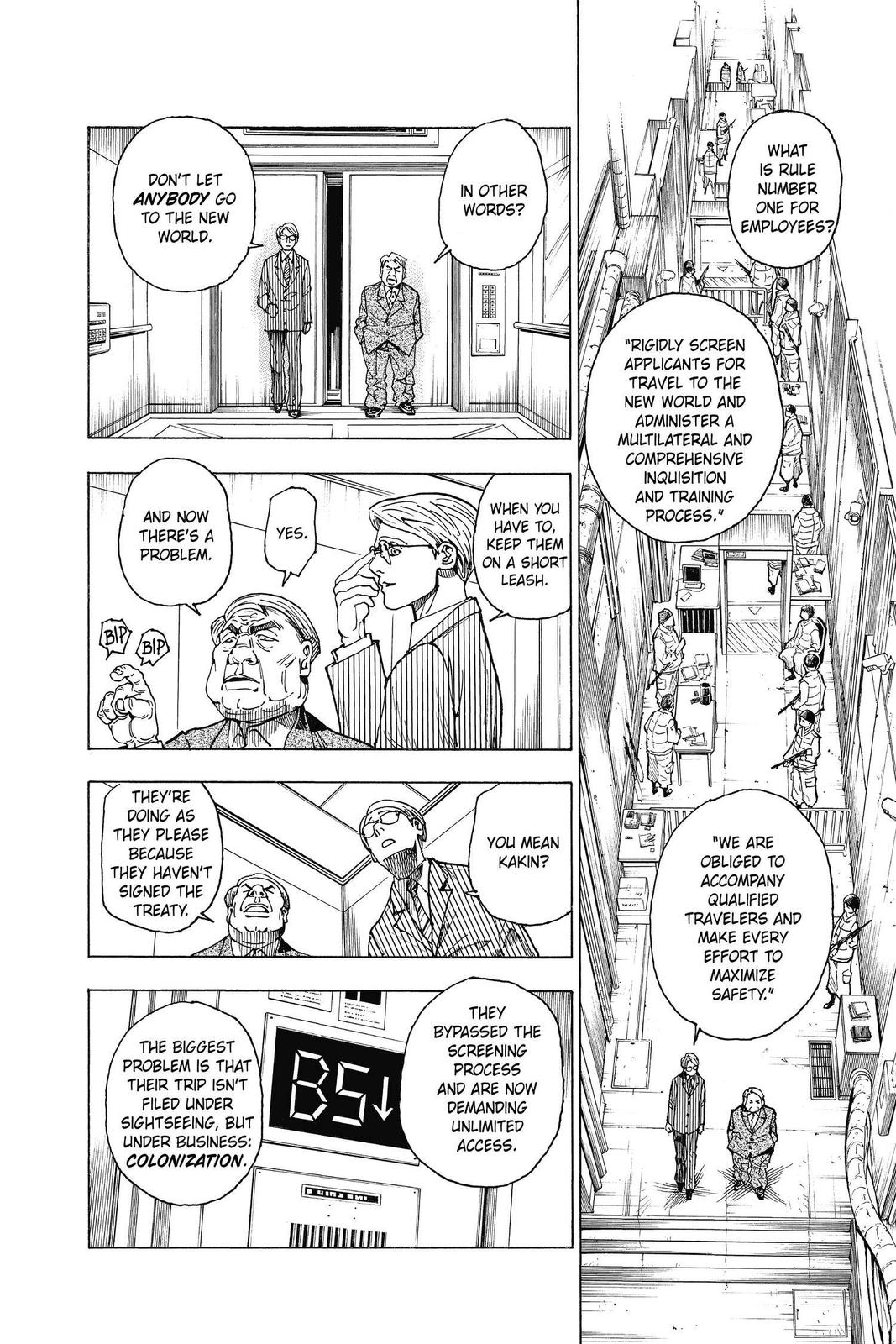 Hunter x Hunter Chapter 341 — page 8