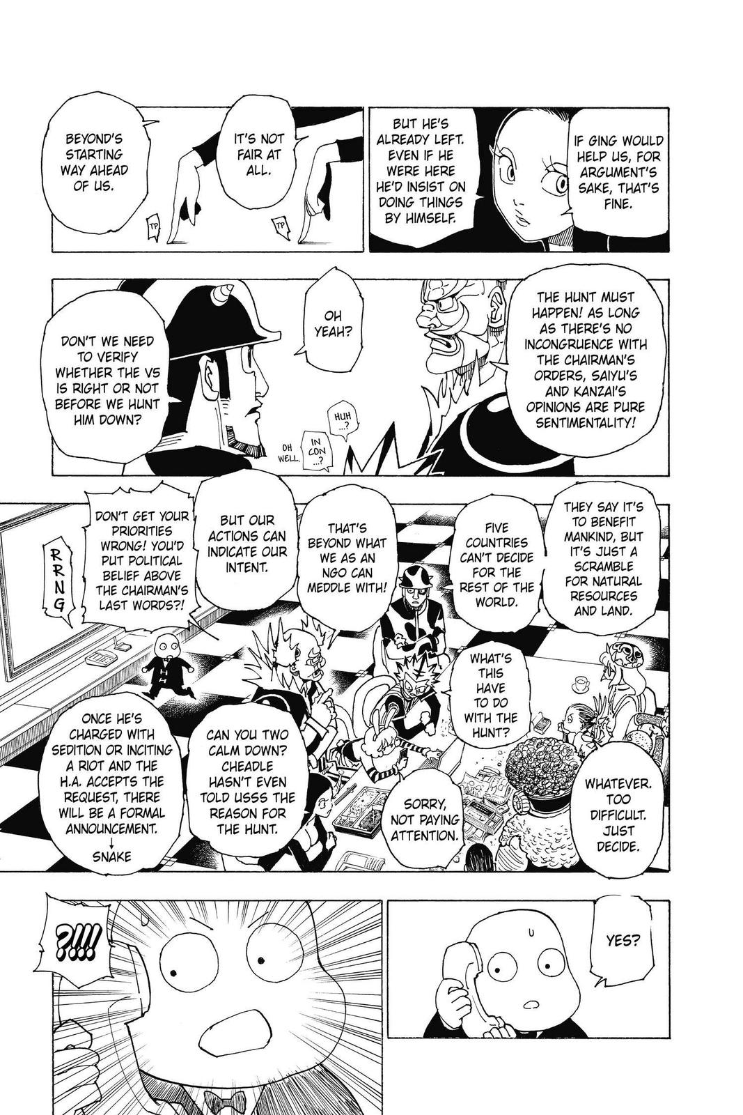 Hunter x Hunter Chapter 341 — page 20