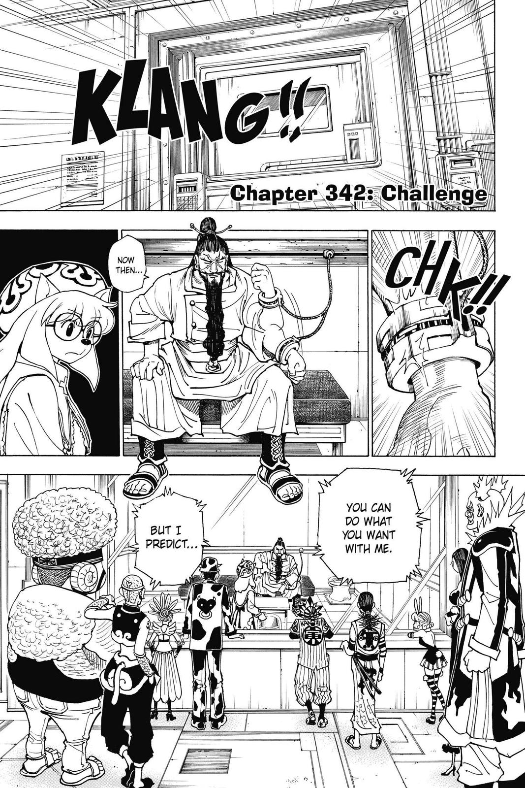 Hunter x Hunter Chapter 342 — page 1