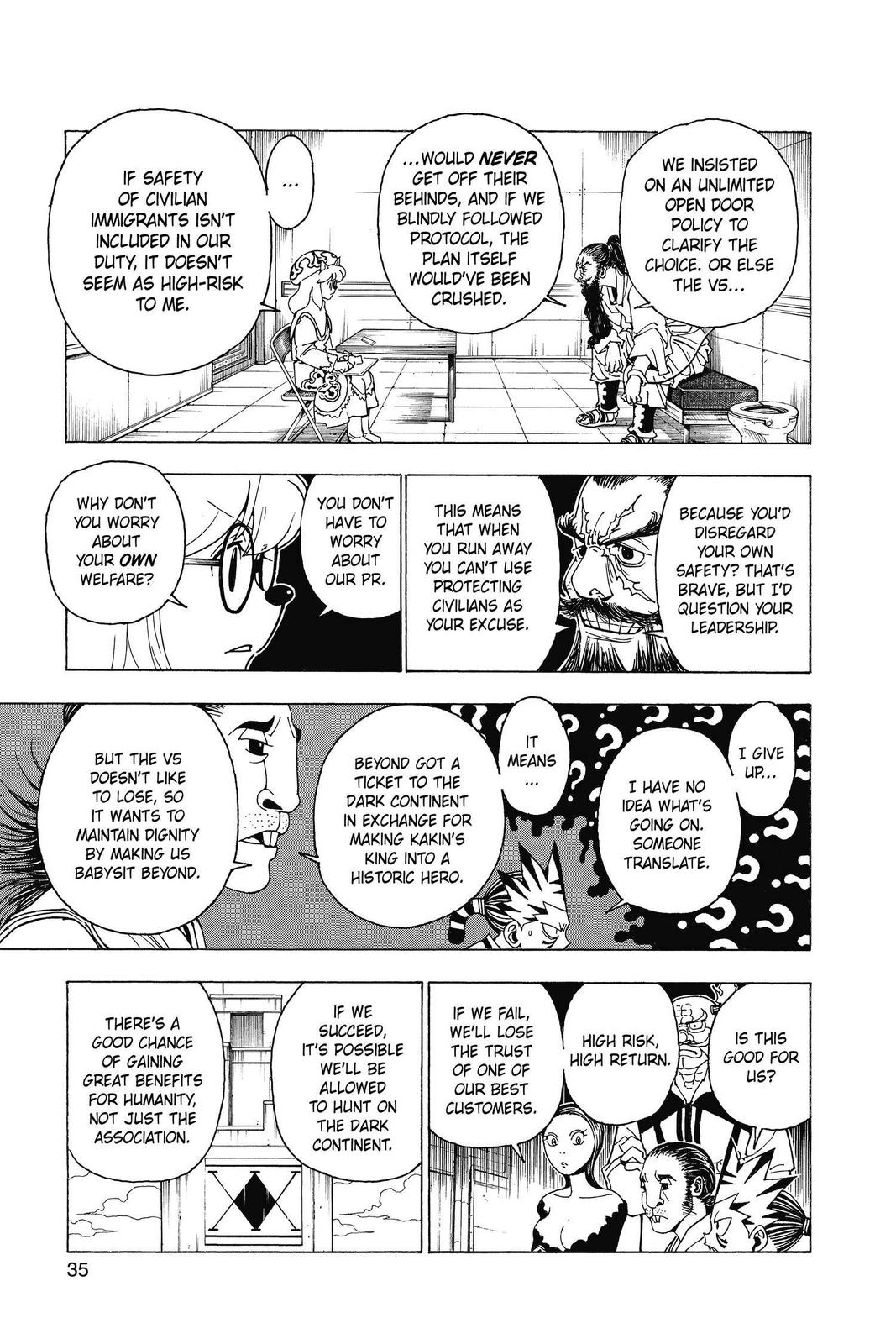 Hunter x Hunter Chapter 342 — page 9