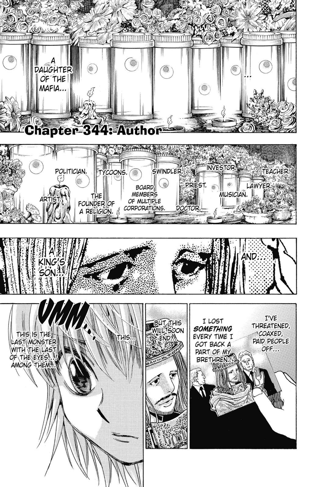 Hunter x Hunter Chapter 344 — page 1