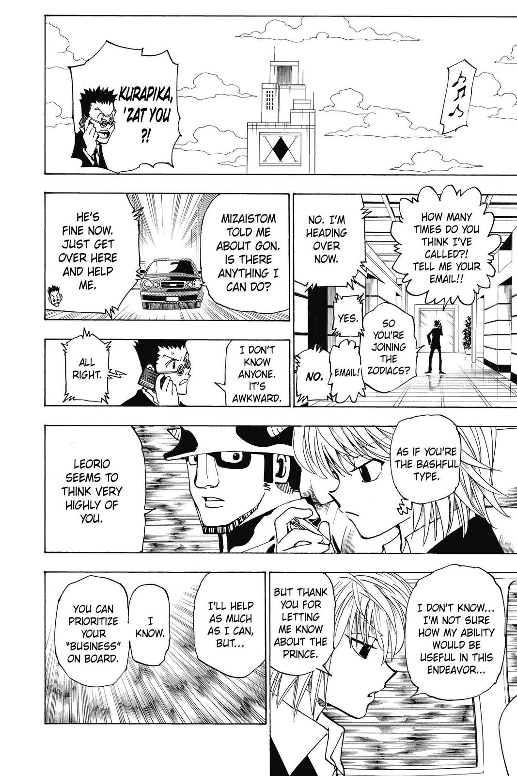 Hunter x Hunter Chapter 344 — page 9