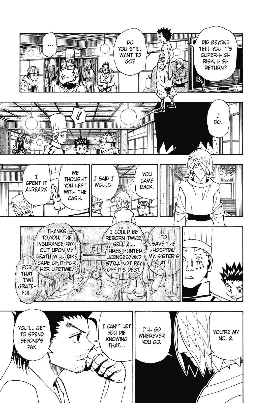 Hunter x Hunter Chapter 344 — page 15