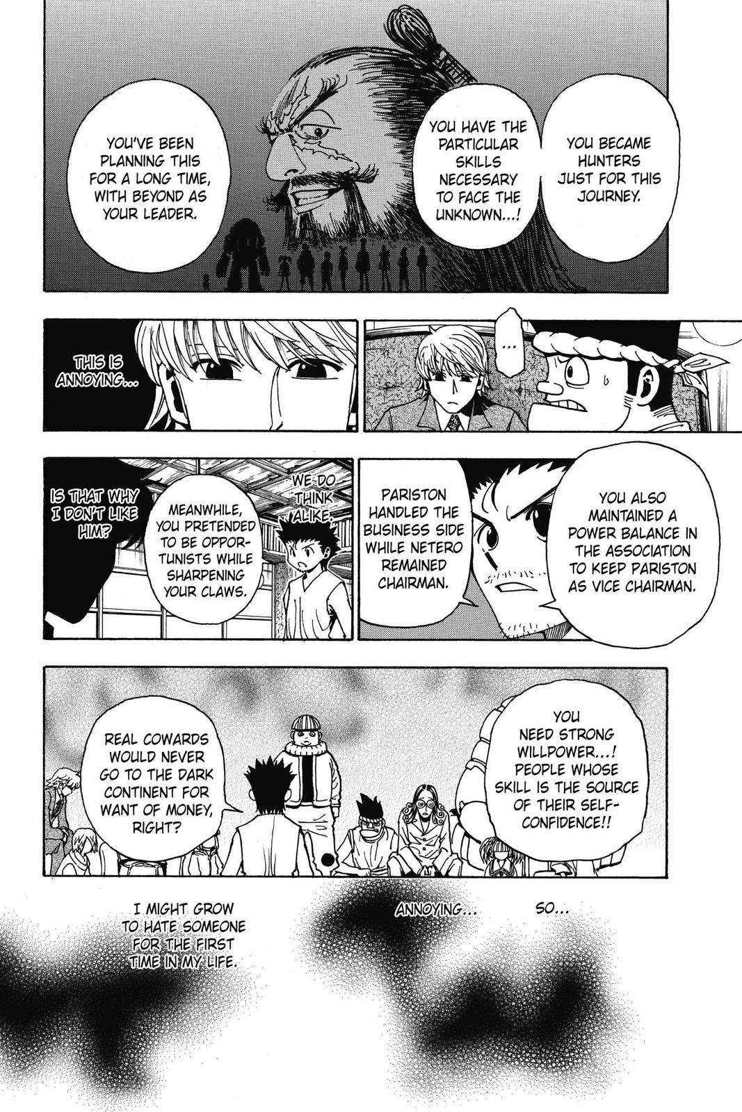 Hunter x Hunter Chapter 345 — page 8