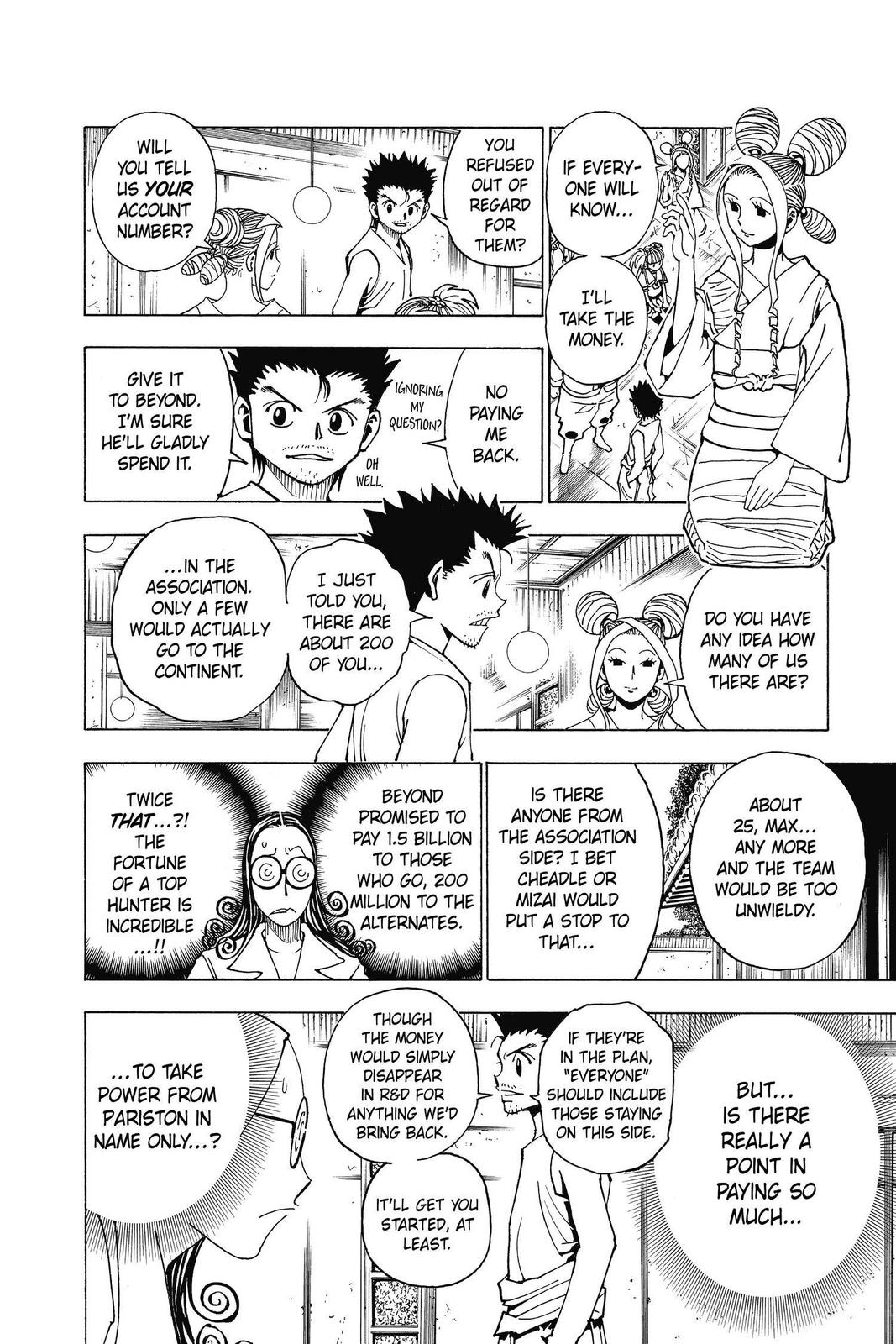 Hunter x Hunter Chapter 345 — page 10