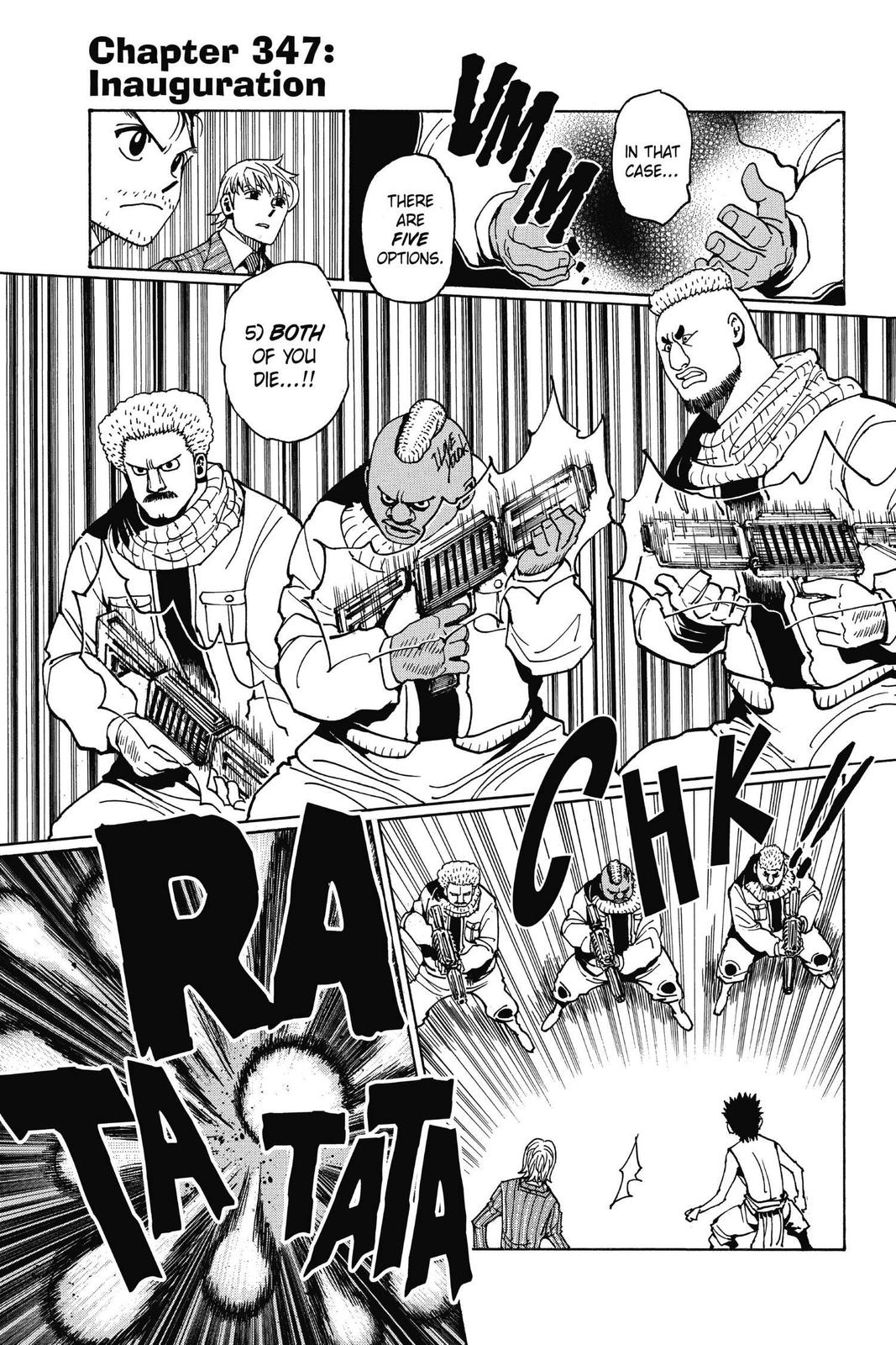 Hunter x Hunter Chapter 347 — page 1