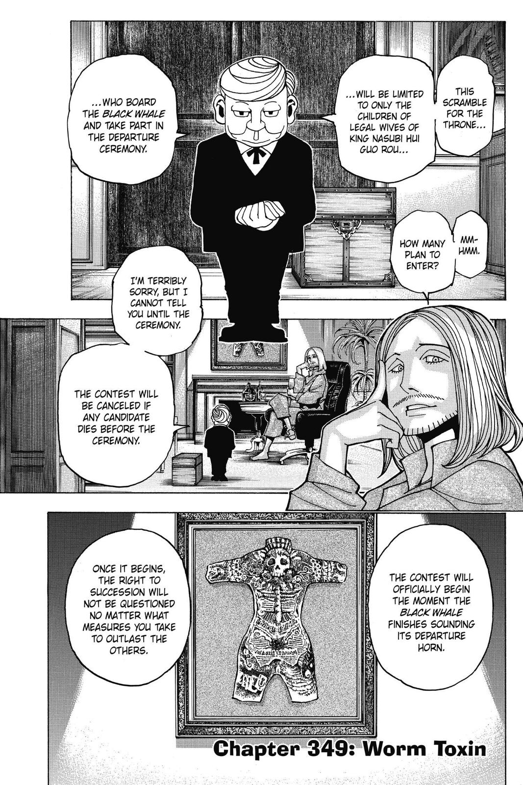 Hunter x Hunter Chapter 349 — page 1