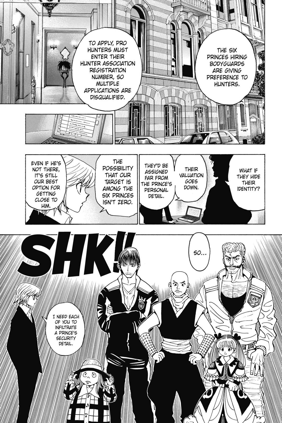 Hunter x Hunter Chapter 350 — page 3