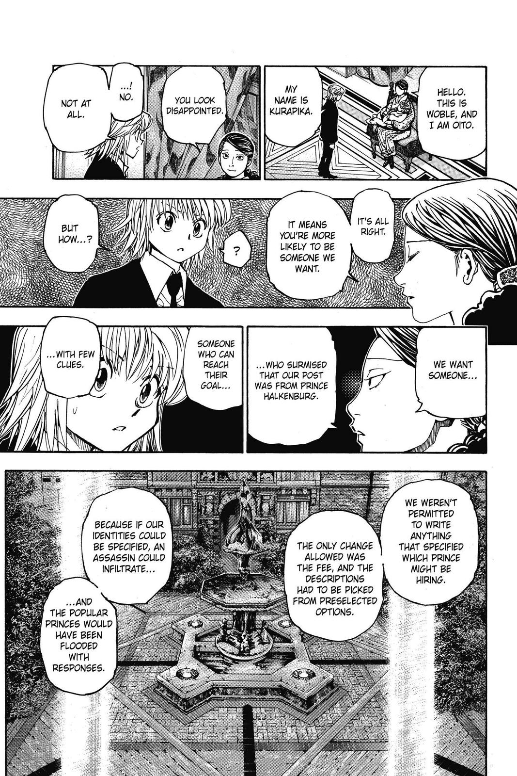 Hunter x Hunter Chapter 350 — page 12