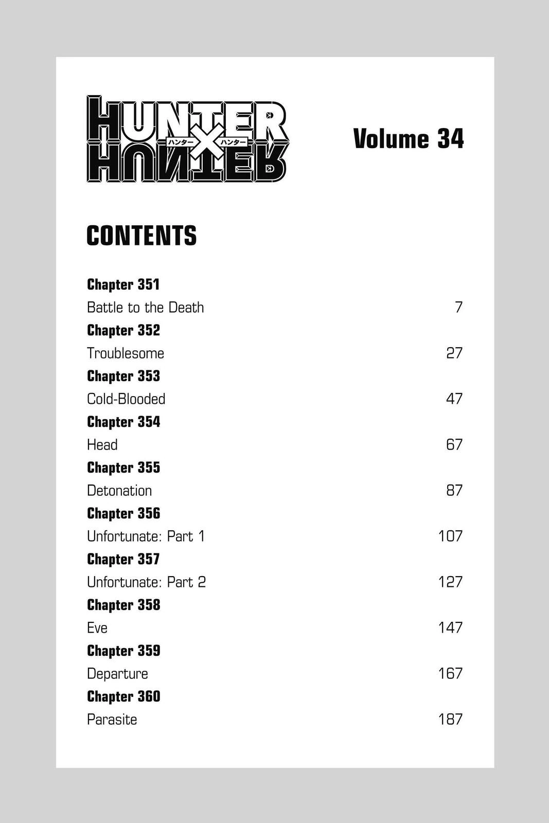 Hunter x Hunter Chapter 351 — page 6