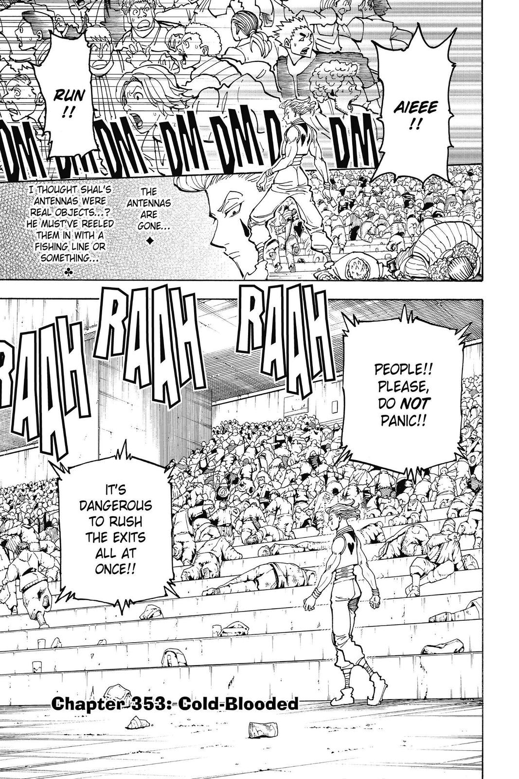 Hunter x Hunter Chapter 353 — page 1