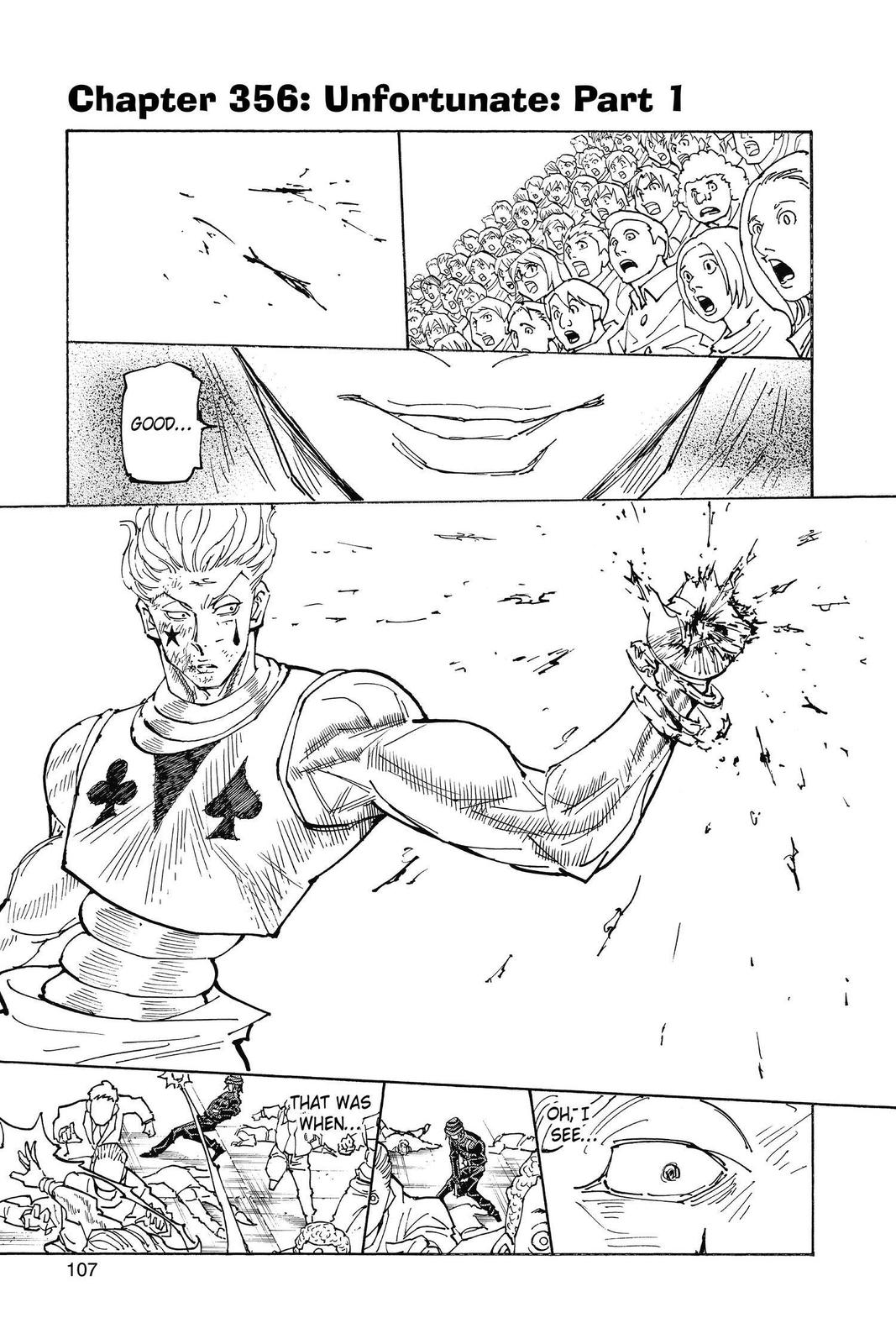Hunter x Hunter Chapter 356 — page 1