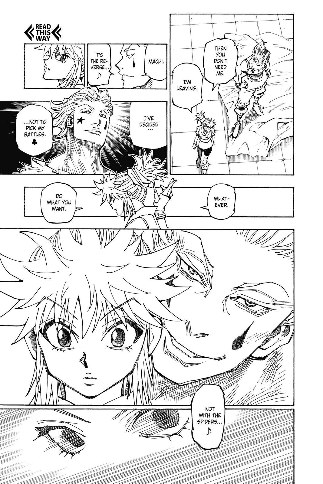Hunter x Hunter Chapter 357 — page 13