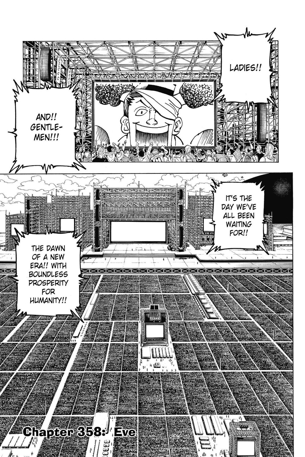 Hunter x Hunter Chapter 358 — page 1