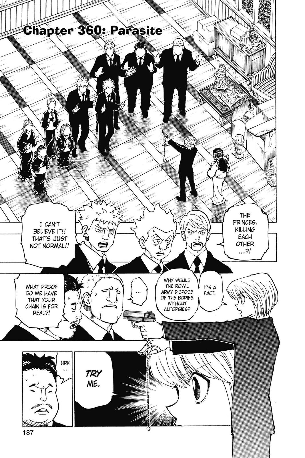 Hunter x Hunter Chapter 360 — page 1