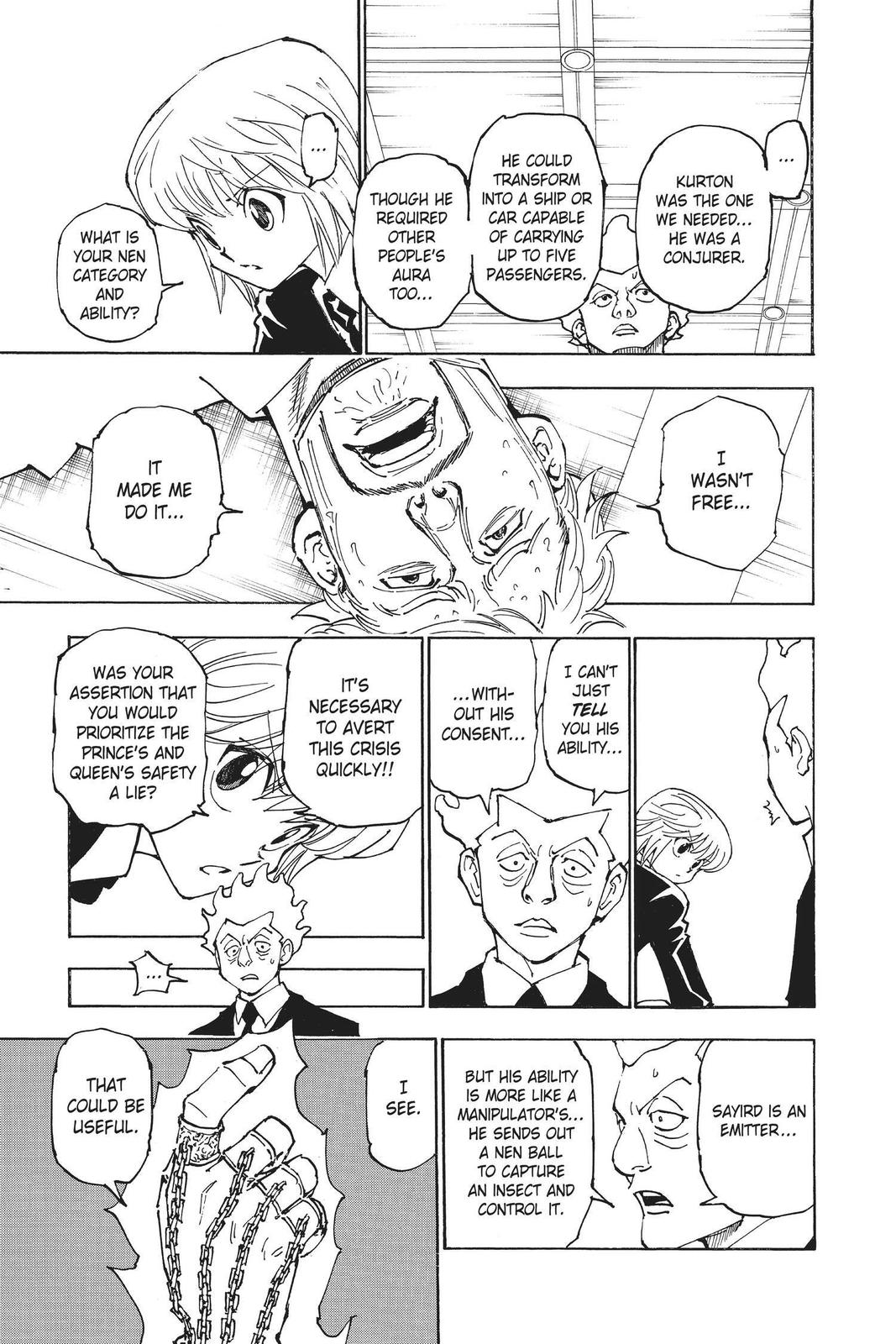 Hunter x Hunter Chapter 361 — page 11