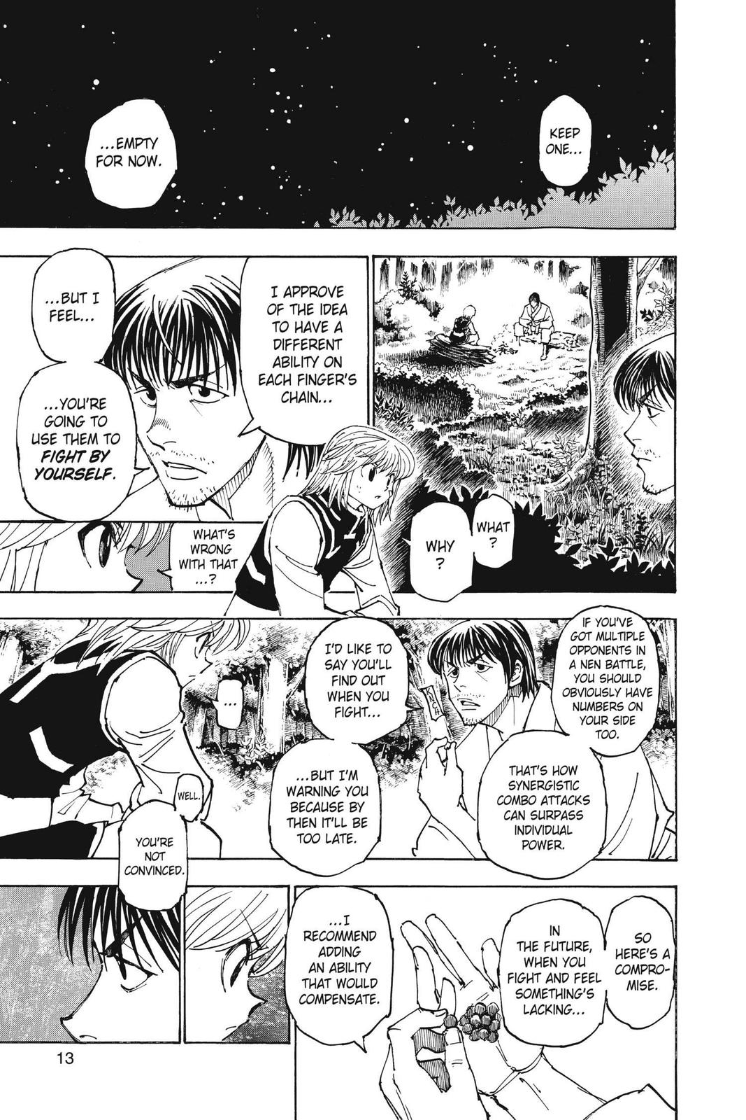 Hunter x Hunter Chapter 361 — page 13