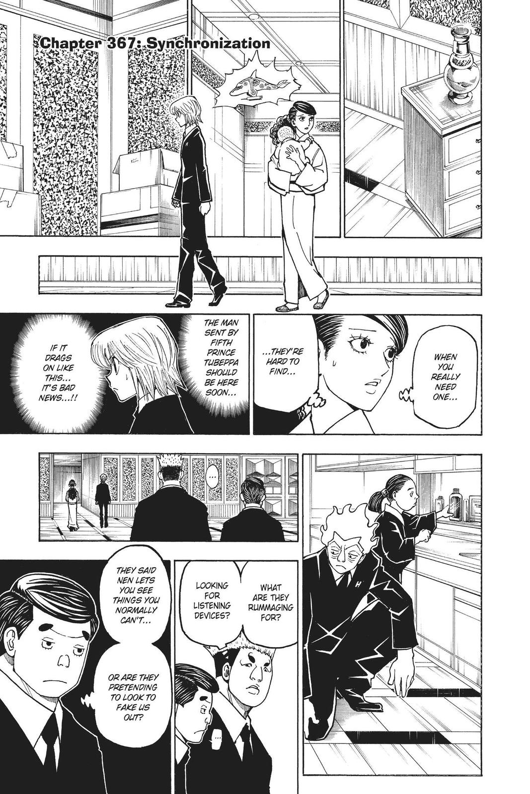 Hunter x Hunter Chapter 367 — page 1