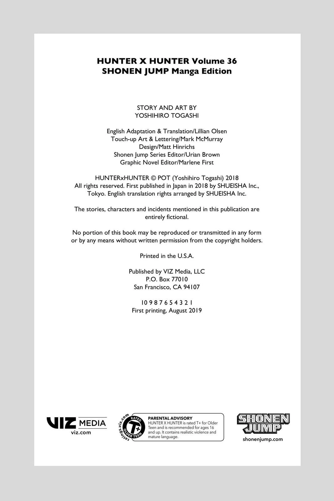 Hunter x Hunter Chapter 371 — page 3