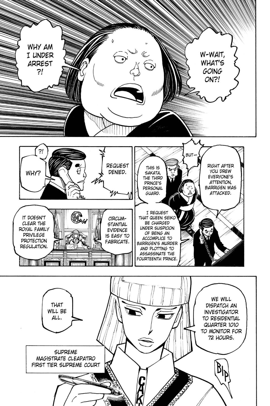 Hunter x Hunter Chapter 371 — page 9