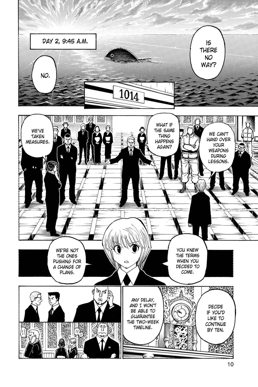Hunter x Hunter Chapter 371 — page 10