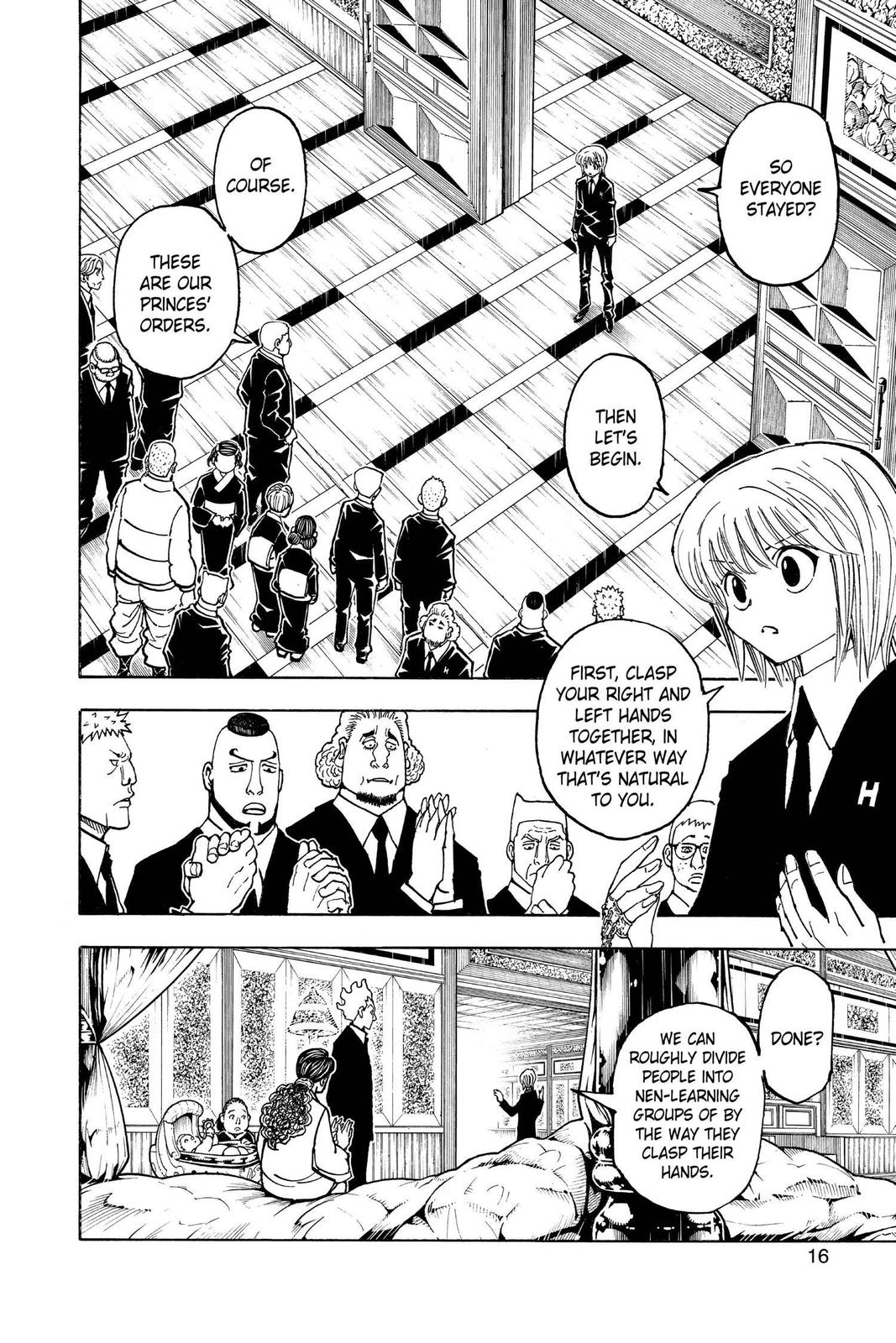Hunter x Hunter Chapter 371 — page 16
