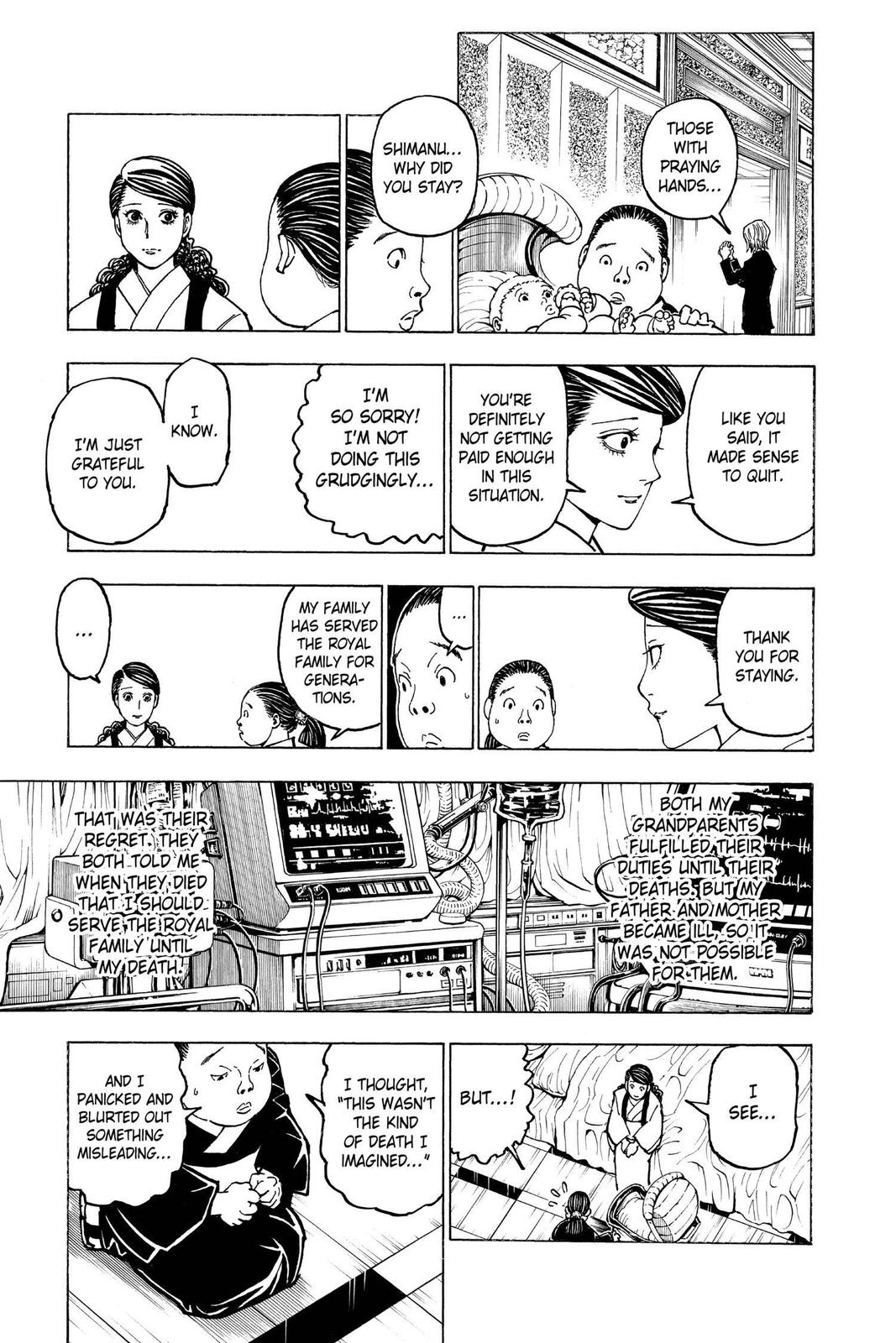 Hunter x Hunter Chapter 371 — page 17