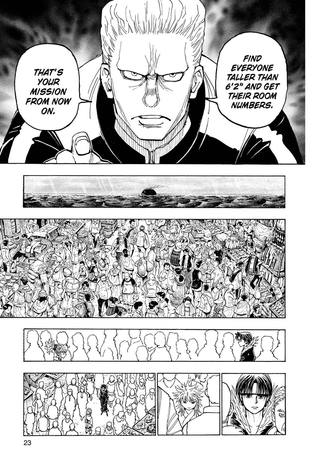 Hunter x Hunter Chapter 371 — page 23