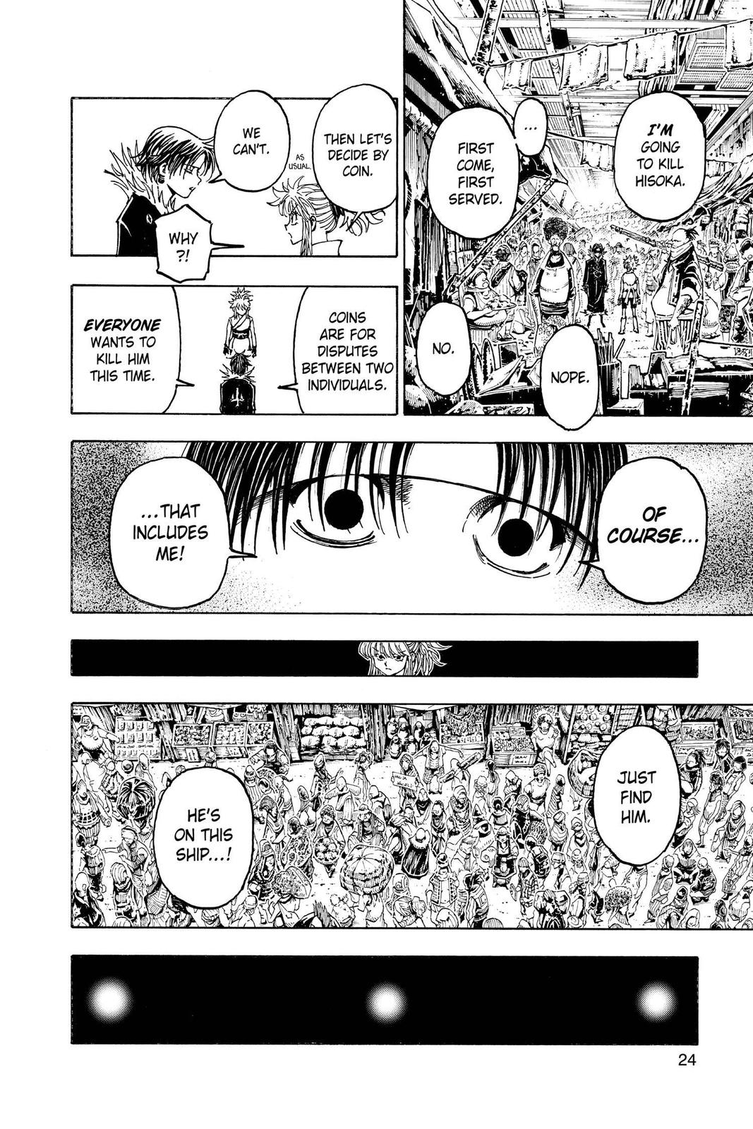 Hunter x Hunter Chapter 371 — page 24