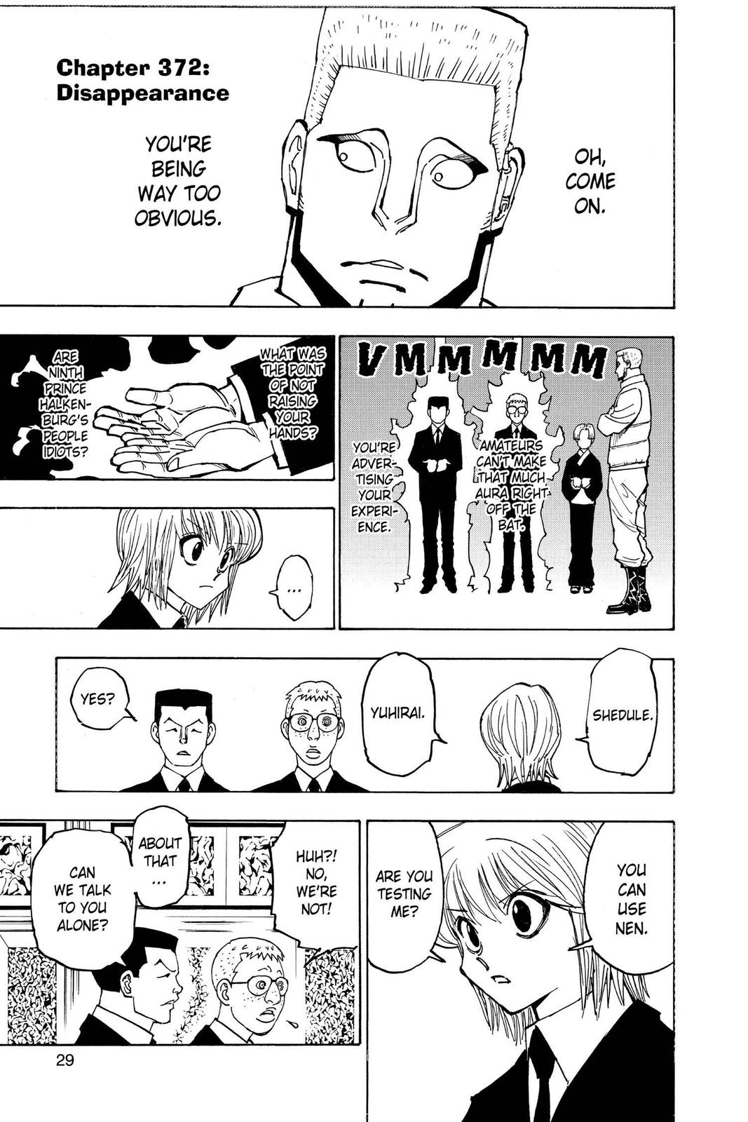 Hunter x Hunter Chapter 372 — page 1