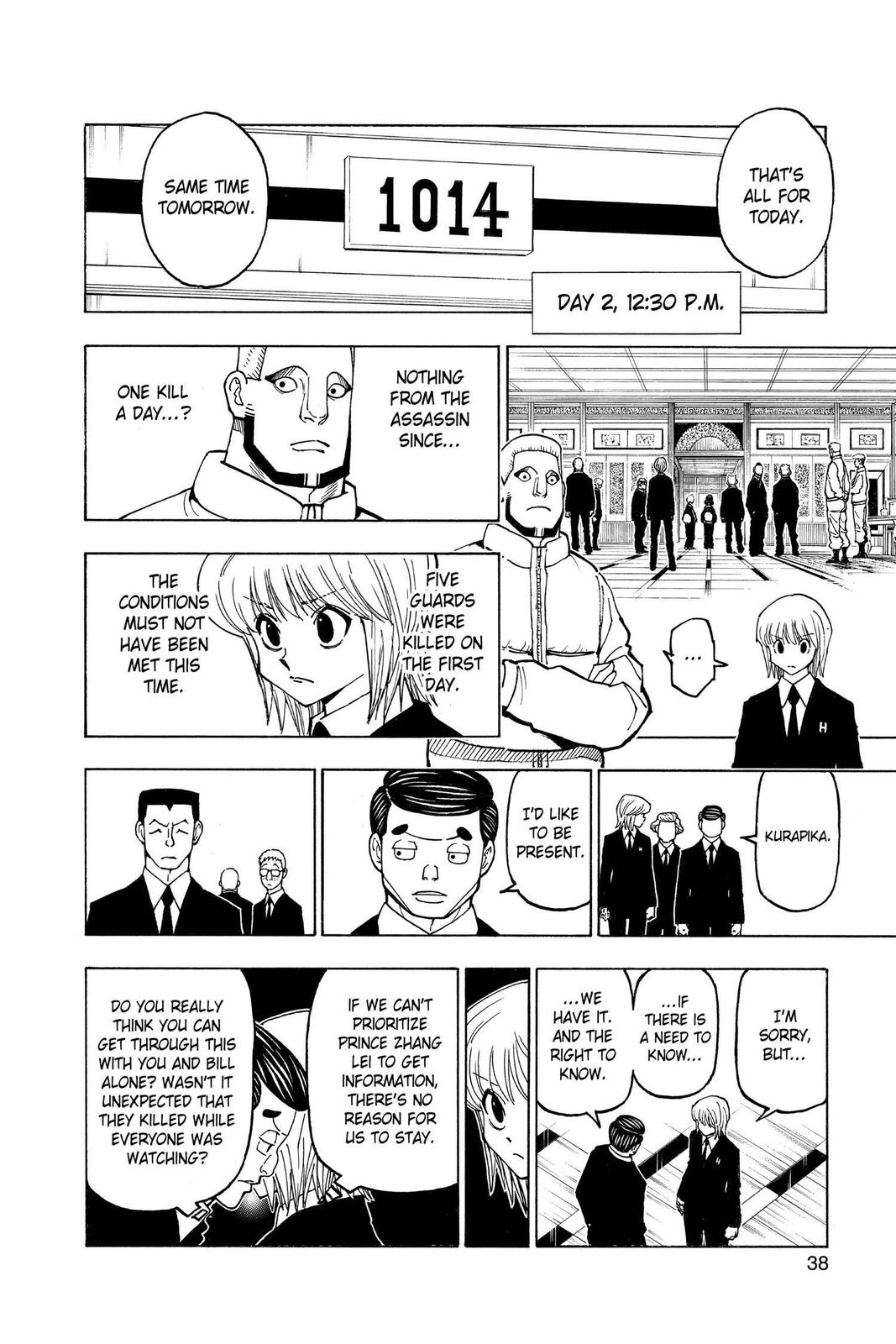 Hunter x Hunter Chapter 372 — page 10