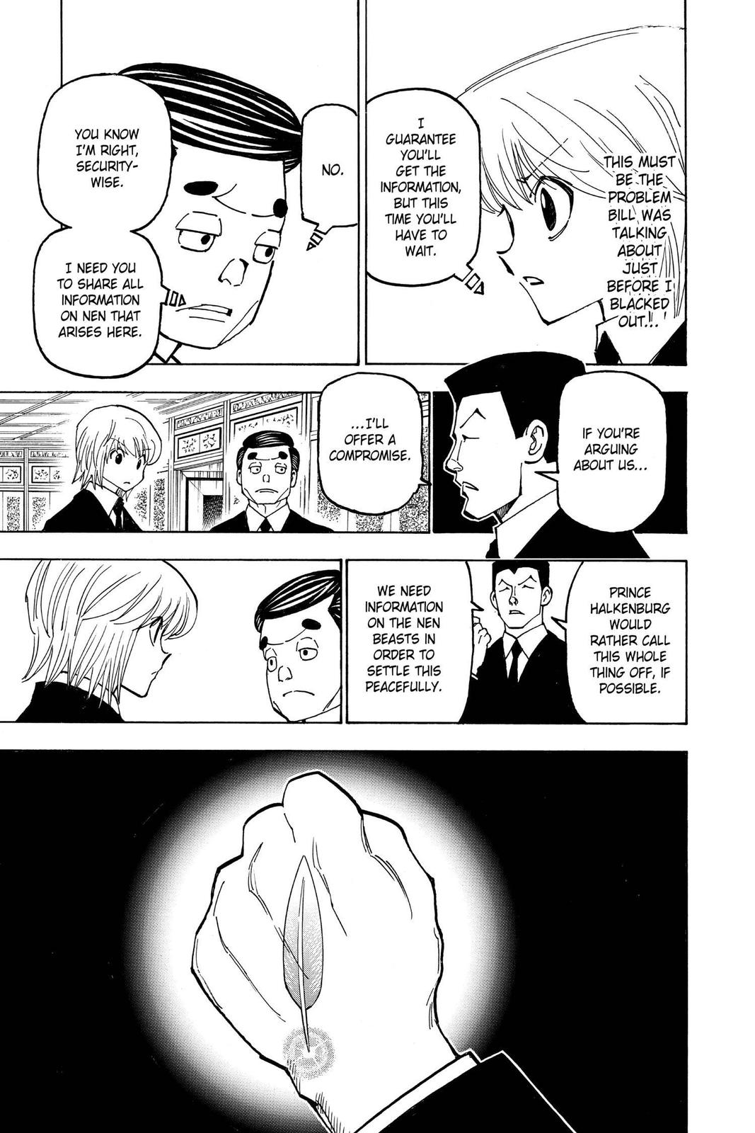 Hunter x Hunter Chapter 372 — page 11