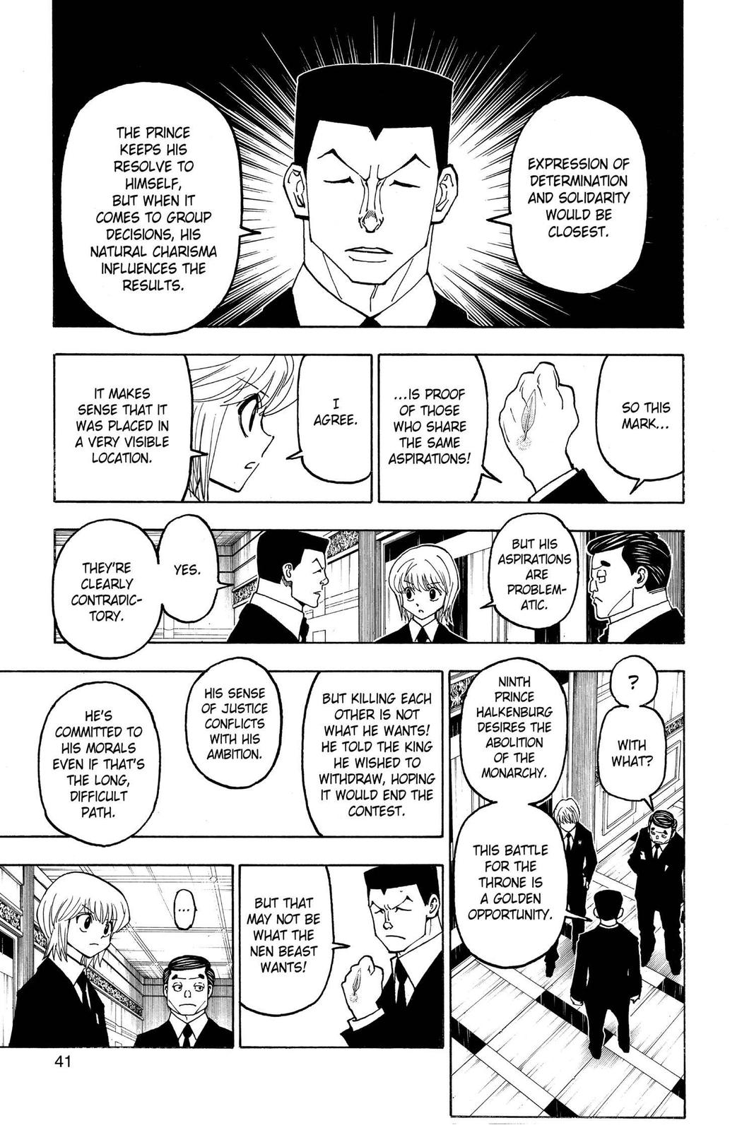 Hunter x Hunter Chapter 372 — page 13