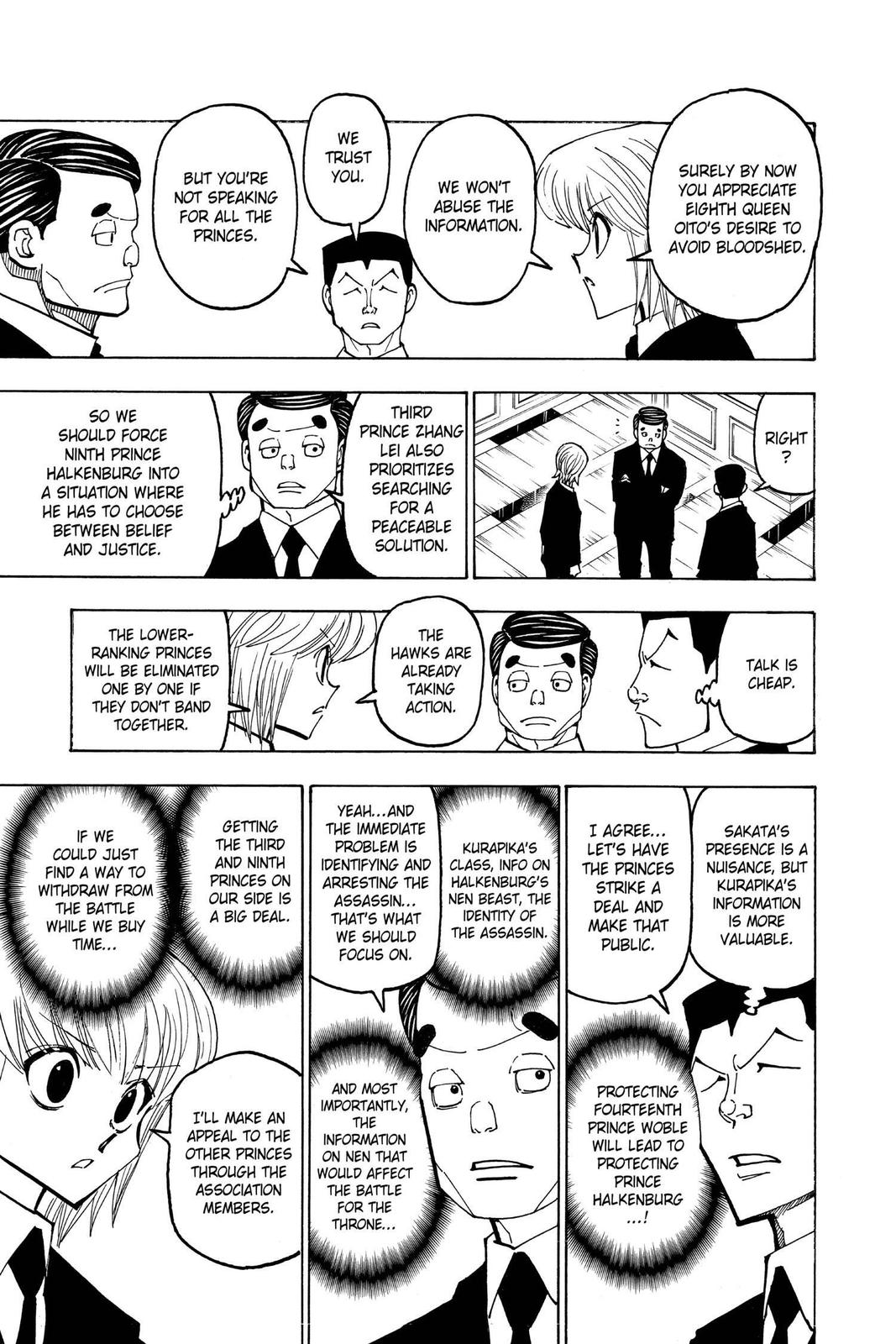 Hunter x Hunter Chapter 372 — page 15
