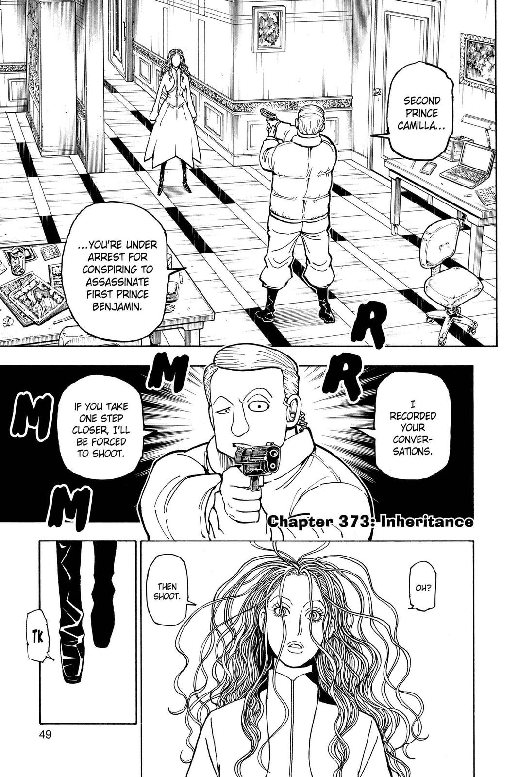 Hunter x Hunter Chapter 373 — page 1