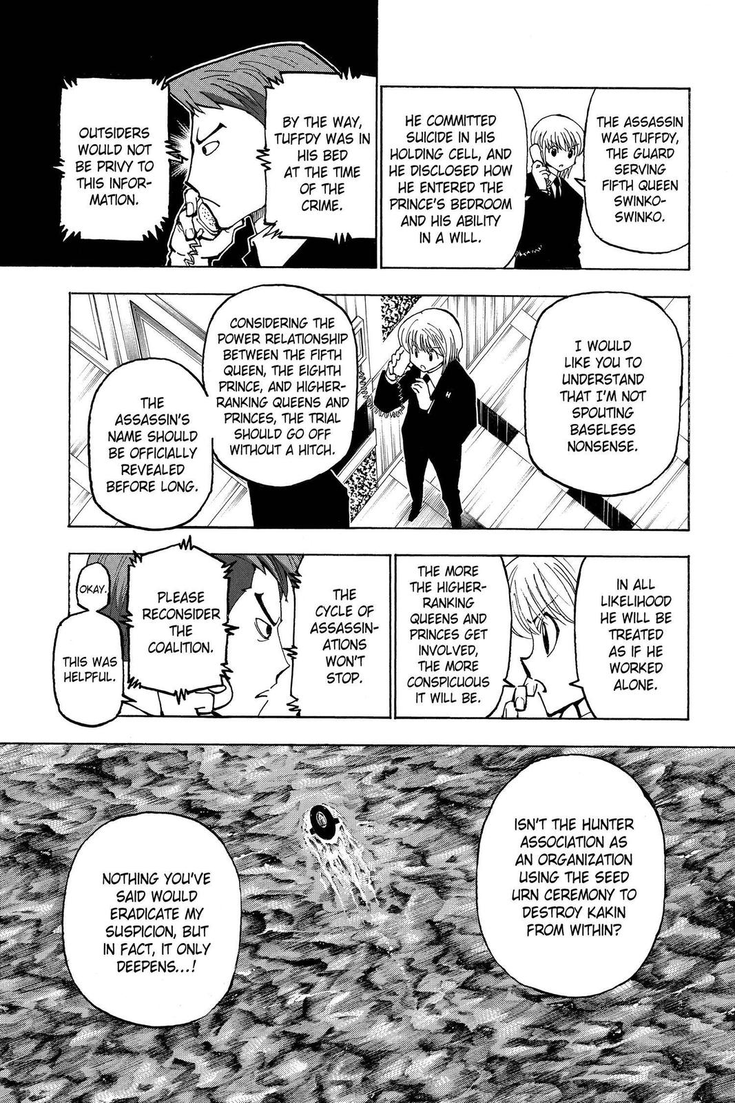Hunter x Hunter Chapter 374 — page 5