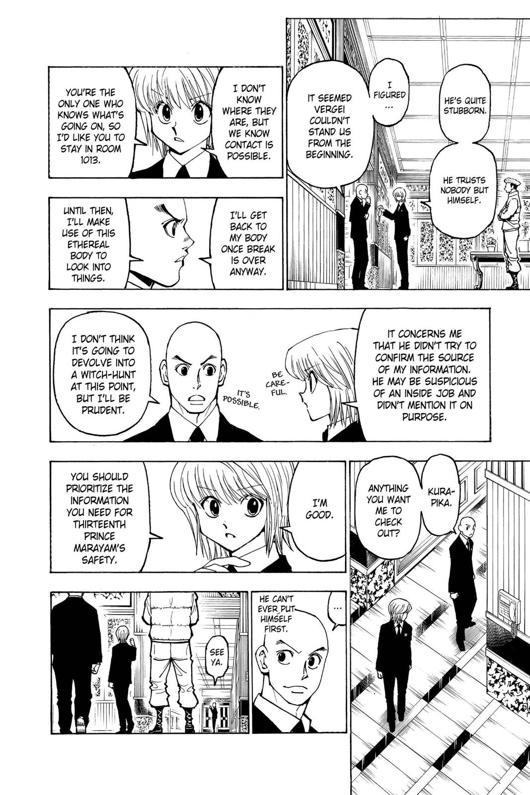 Hunter x Hunter Chapter 374 — page 6
