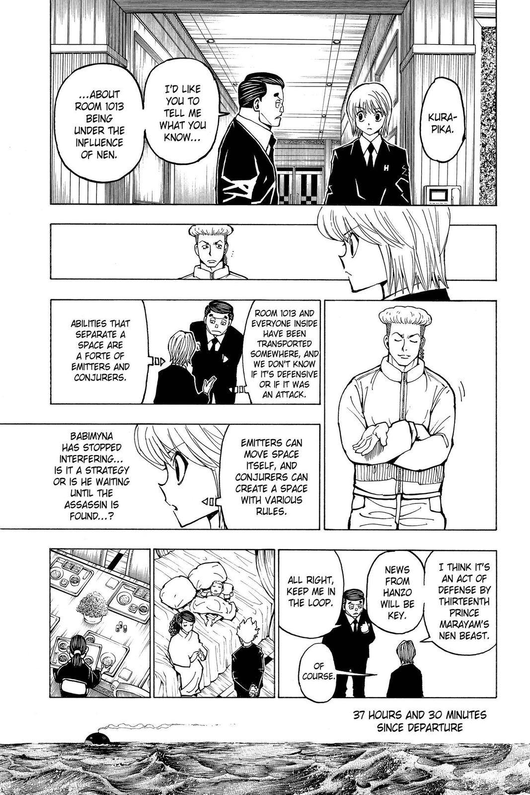 Hunter x Hunter Chapter 374 — page 7