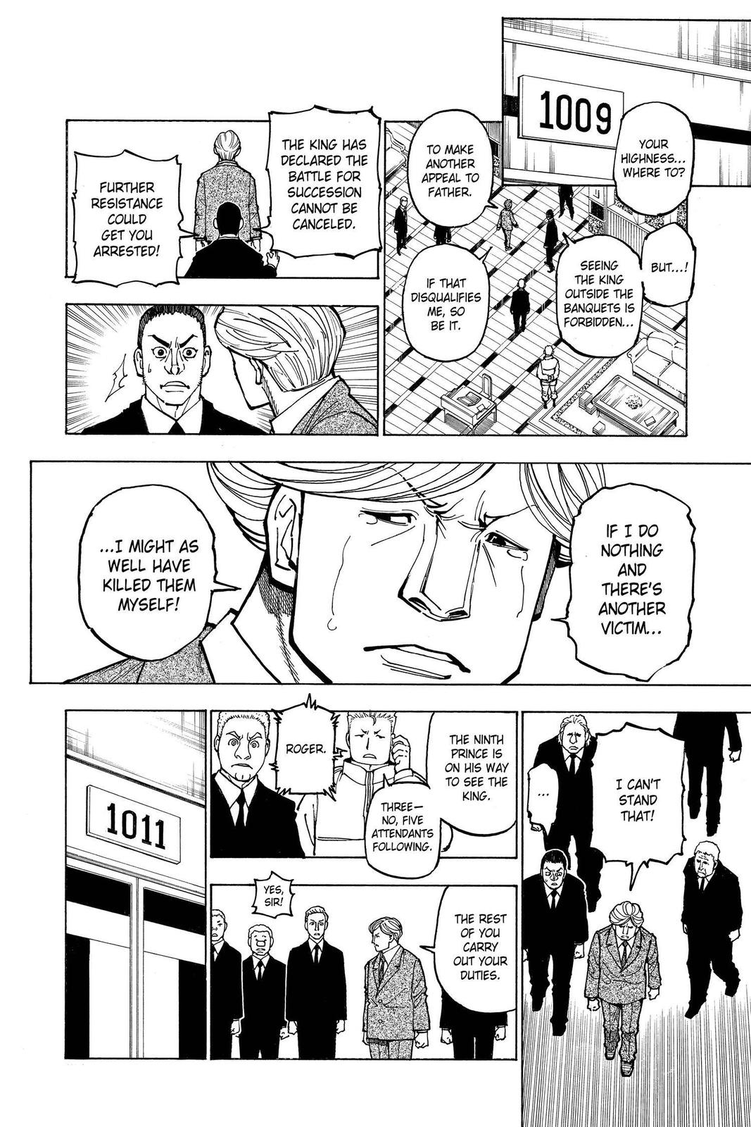 Hunter x Hunter Chapter 375 — page 8