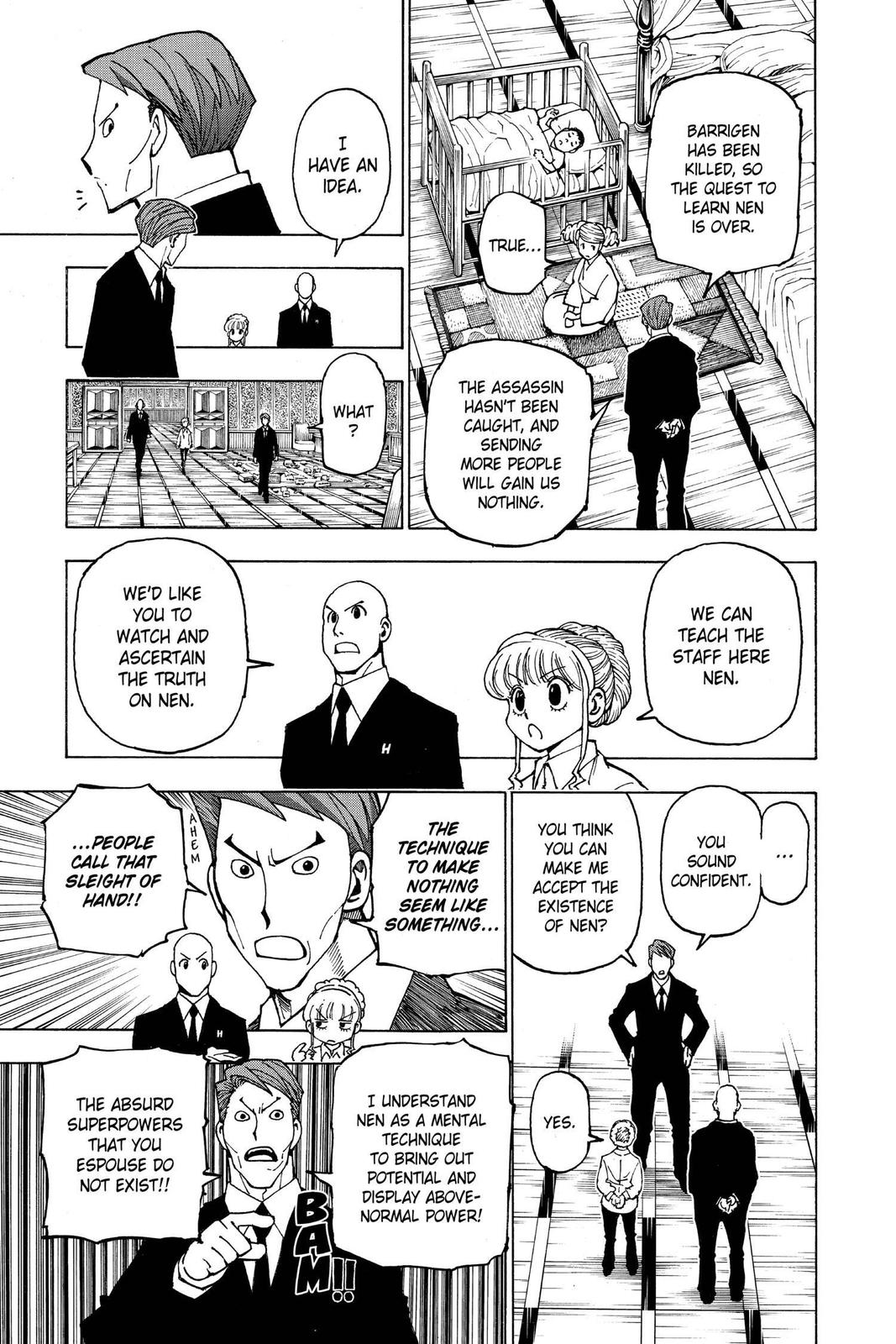 Hunter x Hunter Chapter 375 — page 11