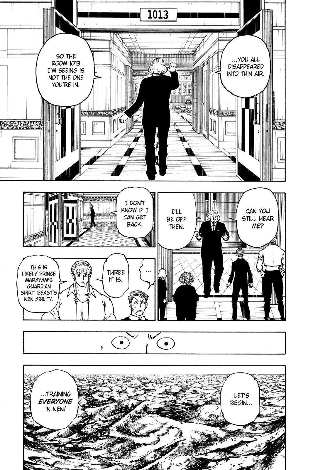 Hunter x Hunter Chapter 375 — page 19