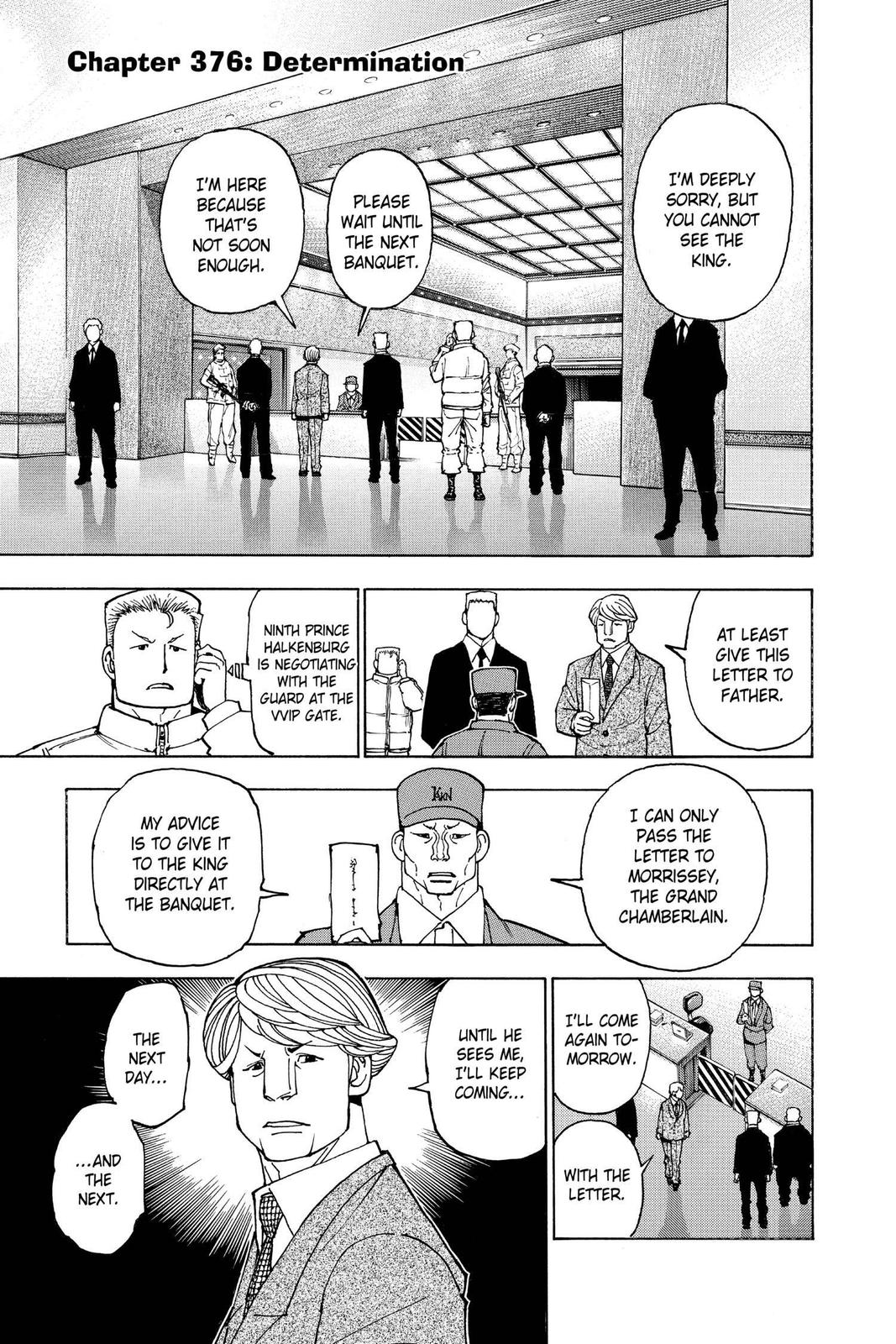 Hunter x Hunter Chapter 376 — page 1