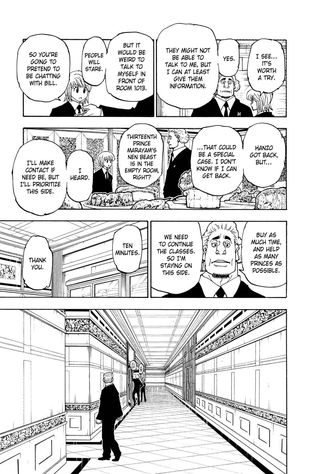 Hunter x Hunter Chapter 376 — page 9