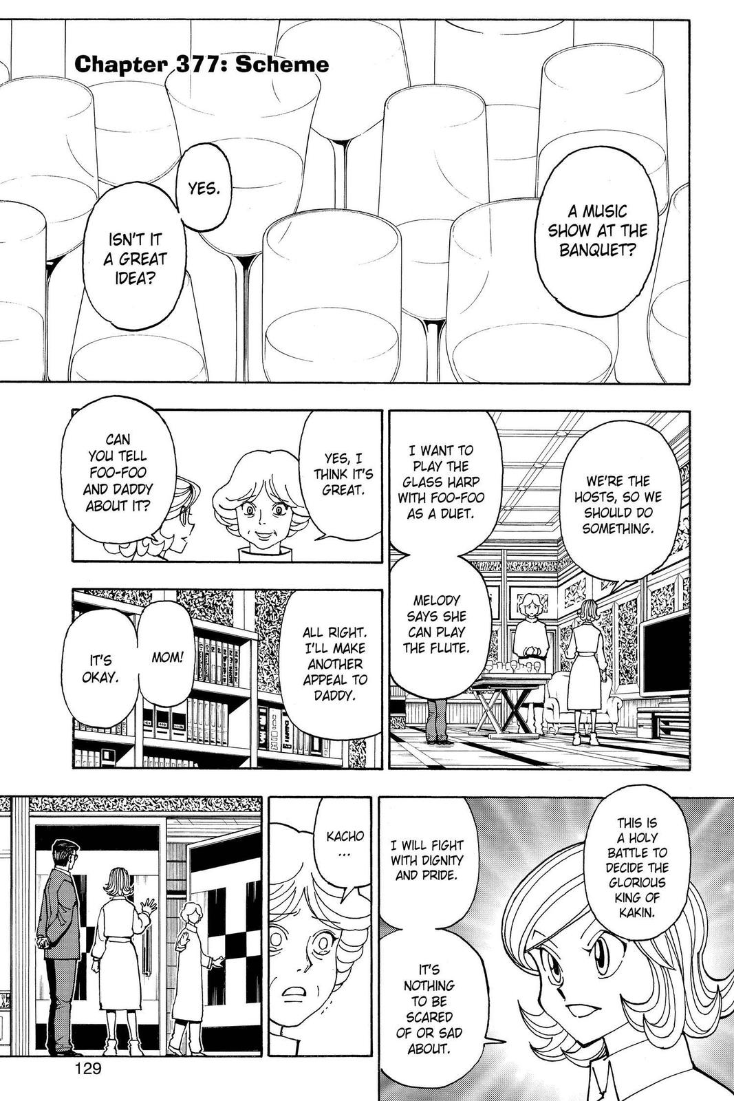 Hunter x Hunter Chapter 377 — page 1