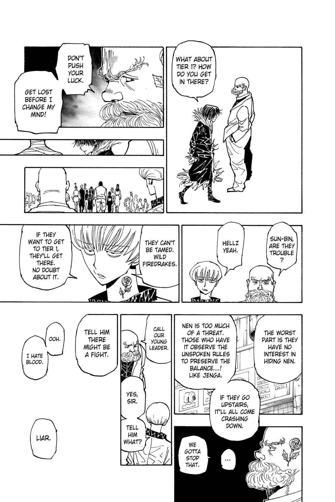 Hunter x Hunter Chapter 377 — page 12