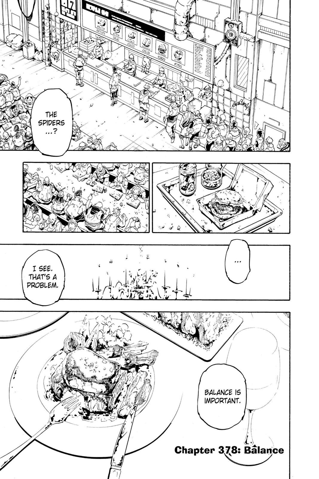 Hunter x Hunter Chapter 378 — page 1