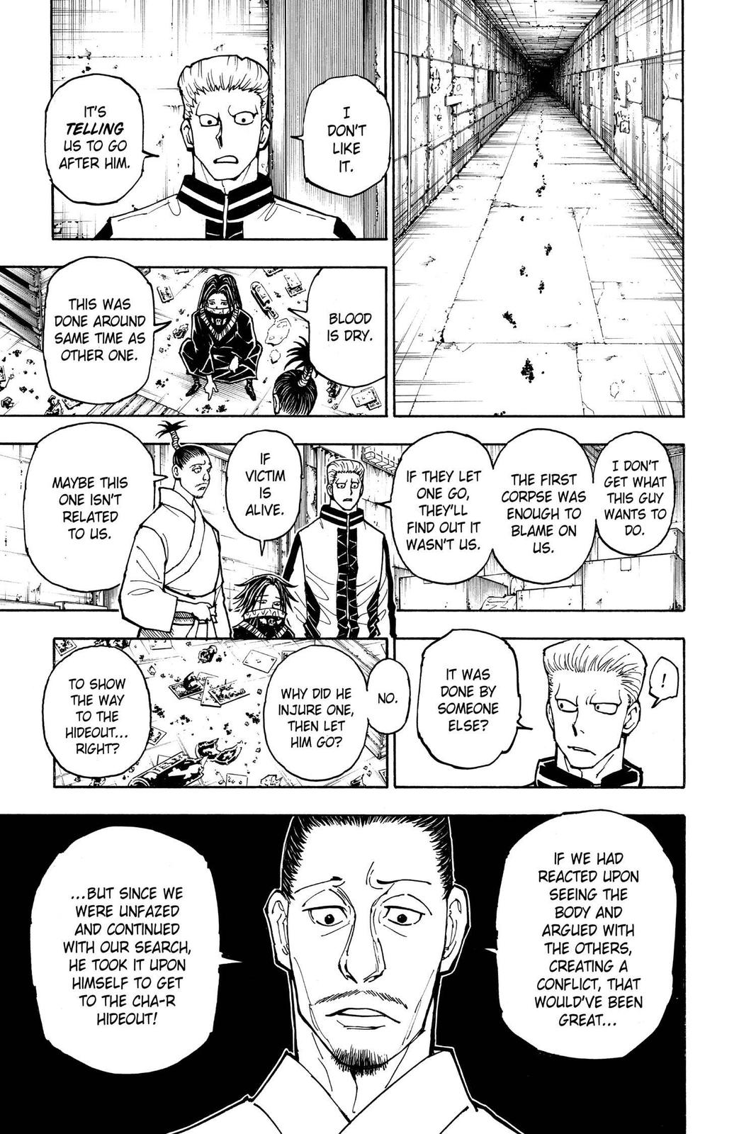 Hunter x Hunter Chapter 379 — page 9