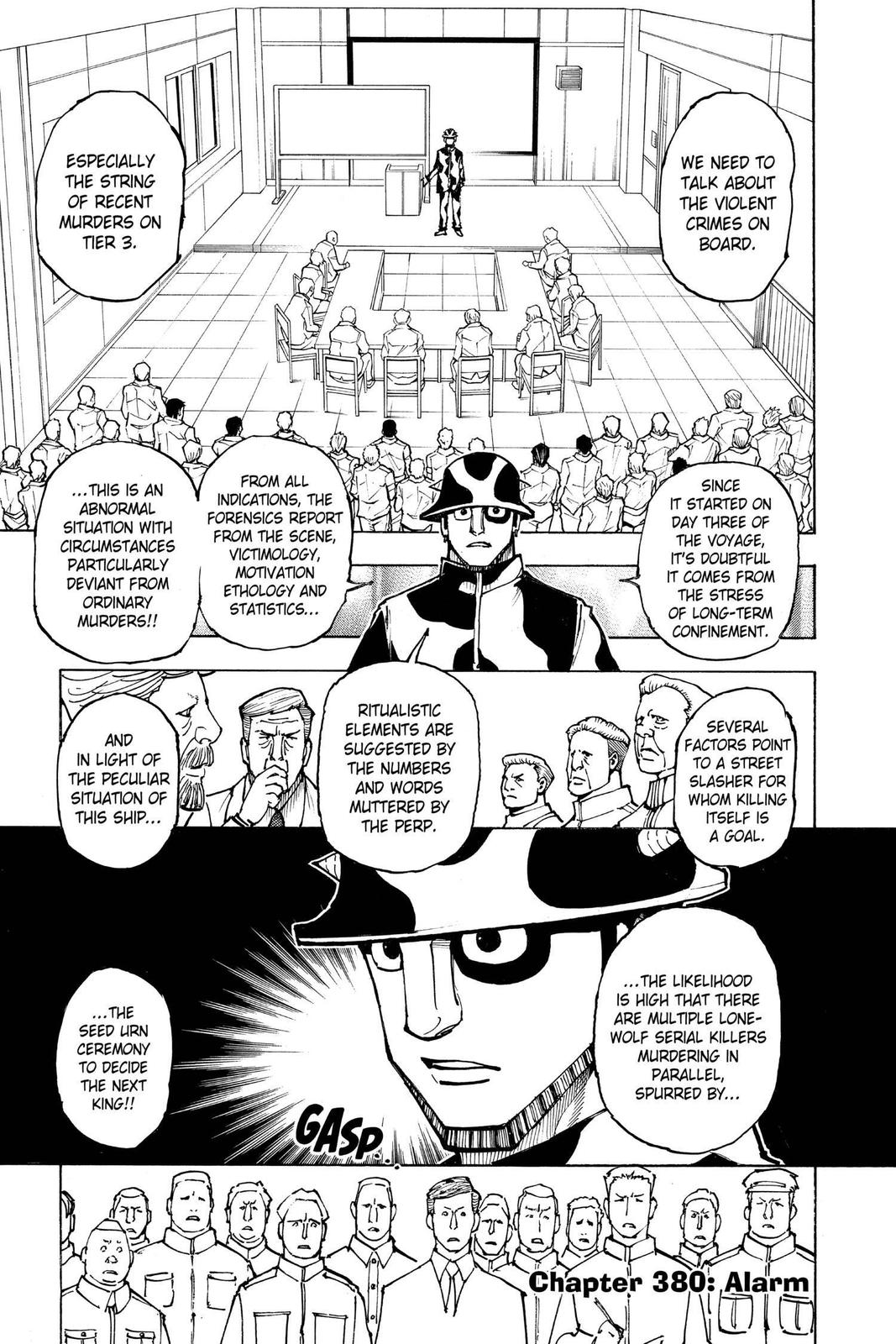 Hunter x Hunter Chapter 380 — page 1