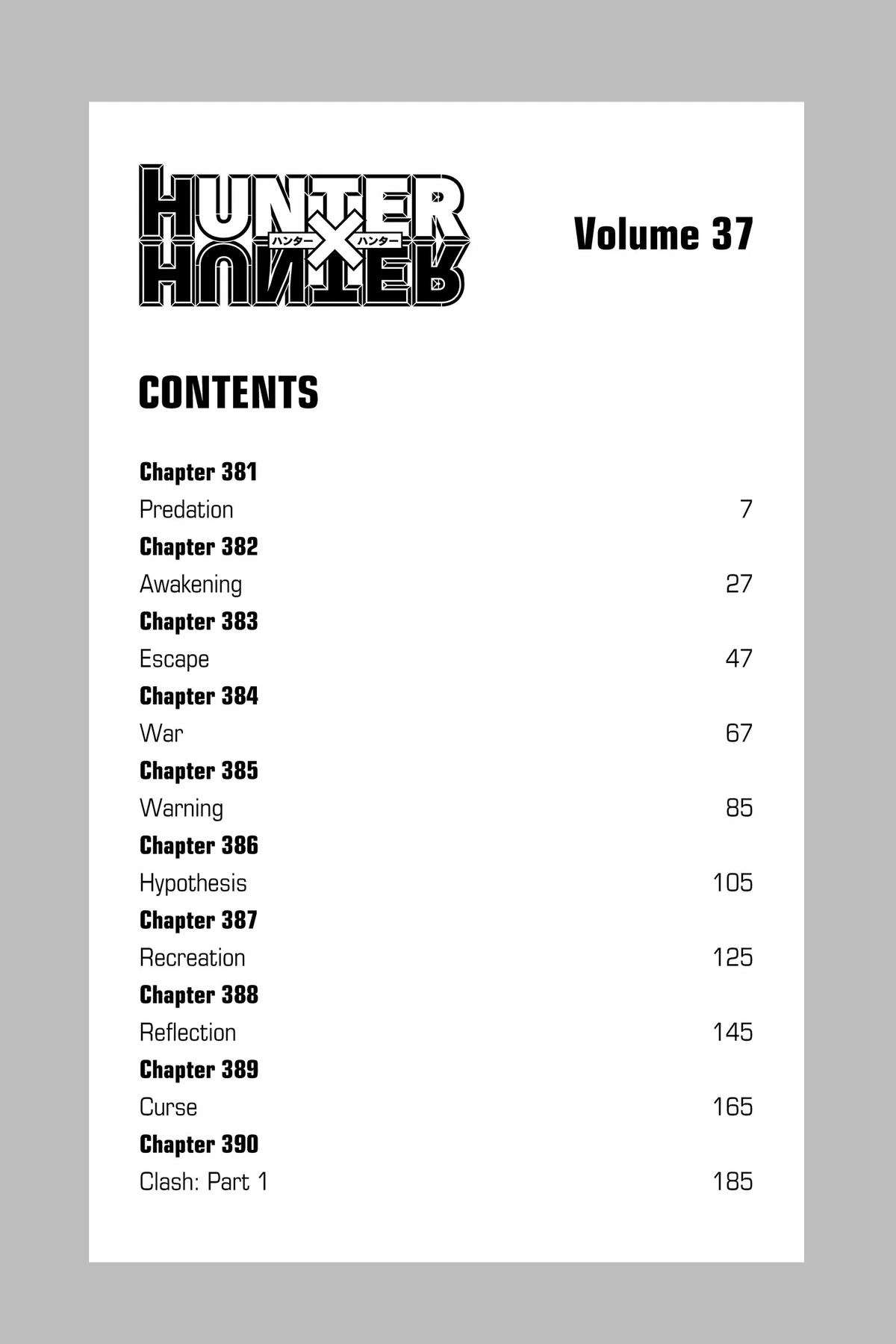 Hunter x Hunter Chapter 381 — page 6