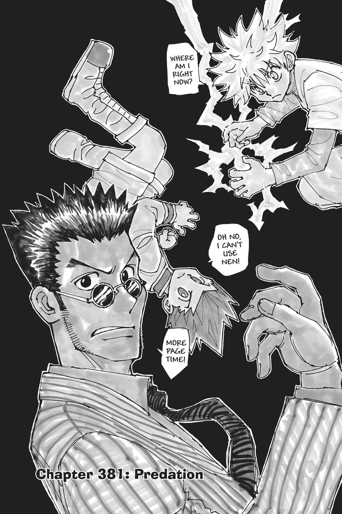 Hunter x Hunter Chapter 381 — page 7